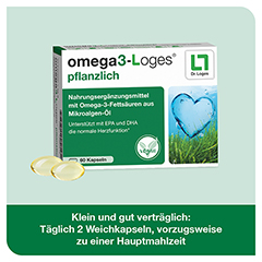 Omega3-loges Pflanzlich Kapseln 60 Stck - Info 8