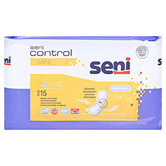 SENI Control Inkontinenzeinlage mini 15 Stück - Vorderseite