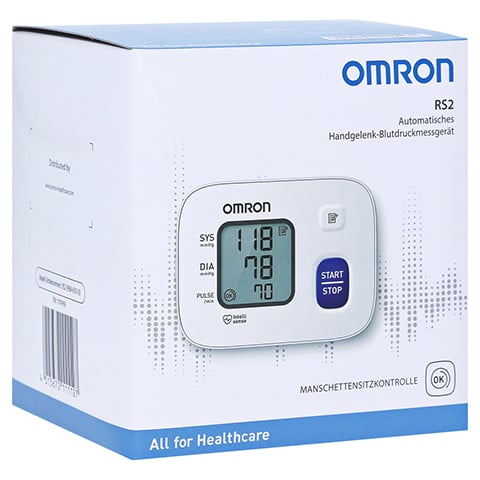 Omron RS2 Handgelenk Blutdruckmessgerät 1 Stück