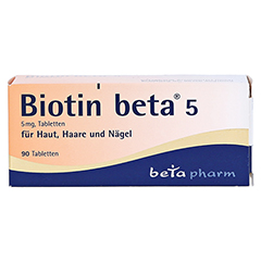 Biotin beta 5 90 Stck - Vorderseite
