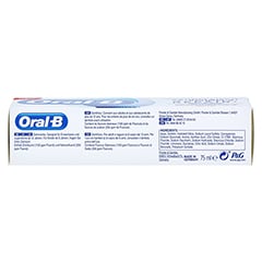 ORAL B Zahnfleisch & -schmelz Original Zahncreme 75 Milliliter - Unterseite