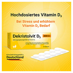 DEKRISTOLVIT D3 4000 I.E. Tabletten 30 Stck - Info 1