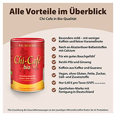 Chi-Cafe BIO Wellness Kaffee Guarana cremig-mild vegan 400 Gramm - Info 1