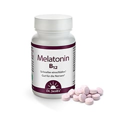 Dr. Jacob's Melatonin B12 60 Lutschtabletten 1 mg vegan 60 Stck - Info 1
