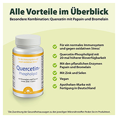 Dr. Jacob's Quercetin-Phospholipid Papain Bromelain Zink 60 Stck - Info 1