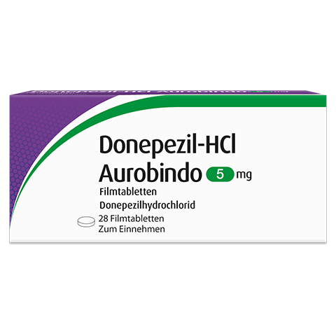 Donepezil-HCl Aurobindo 5mg 28 Stck N1