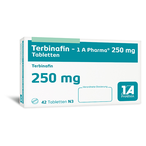 Terbinafin-1A Pharma 250mg 42 Stck N3