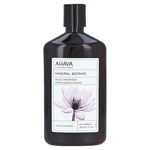 Ahava Mineral Botanic Cream Wash Lotus/Kastanie 500 Milliliter
