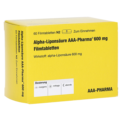 Alpha-Liponsure AAA-Pharma 600mg 60 Stck N2