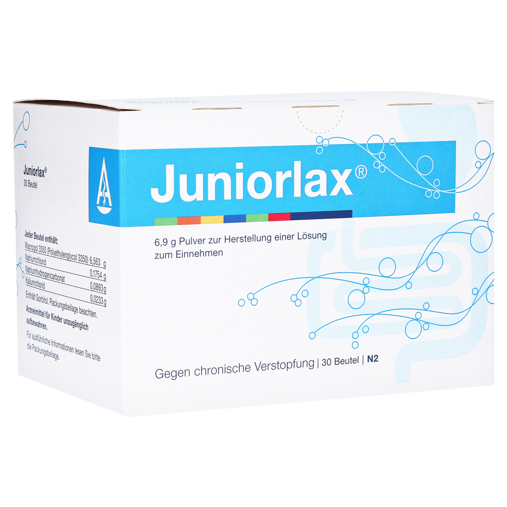 Juniorlax Pulver zur Herstellung einer Lösung zum Einnehmen 30x6.9 Gramm