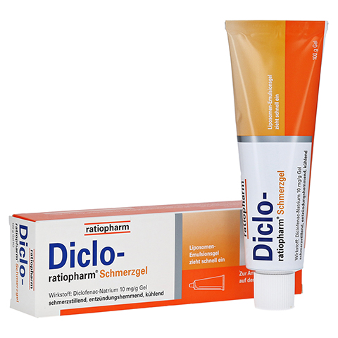 Diclo-ratiopharm® Schmerzgel 100 Gramm N2