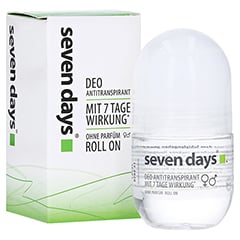 Seven DAYS Das Antitranspirant Roll-on 50 Milliliter