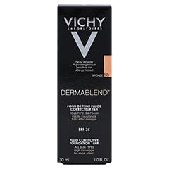 Vichy Dermablend Make-up Fluid Nr. 55 Bronze 30 Milliliter - Rückseite