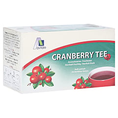Avitale Cranberry Tee Filterbeutel 20 Stück