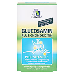 Avitale Glucosamin 750 mg + Chondroitin 100 mg + gratis Teufelskrallen Gel 180 Stück - Vorderseite