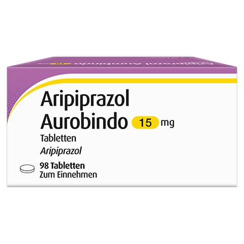 Aripiprazol Aurobindo 15mg 98 Stck N3
