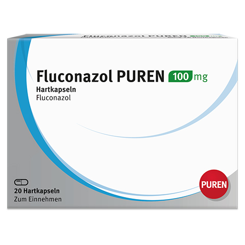 FLUCONAZOL PUREN 100 mg Hartkapseln 20 Stck N1