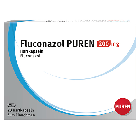 FLUCONAZOL PUREN 200 mg Hartkapseln 20 Stck N1