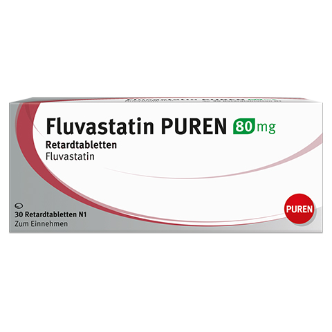 Fluvastatin PUREN 80mg 30 Stck N1