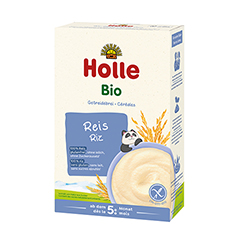 HOLLE Bio Babybrei Reisflocken 250 Gramm - Info 1