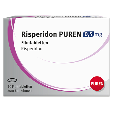 Risperidon PUREN 0,5mg 20 Stck N1