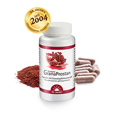 Dr. Jacob's GranaProstan Granatapfelsaft-Extrakt fermentiert 100 Stck - Info 1