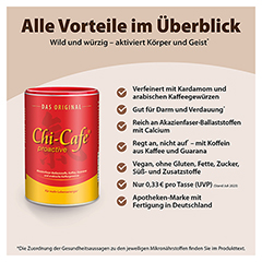 Chi-Cafe proactive Wellness Kaffee Guarana arabisch-würzig 180 Gramm - Info 1