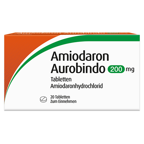 Amiodaron Aurobindo 200mg 20 Stck N1