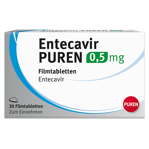 Entecavir PUREN 0,5mg 30 Stck N2