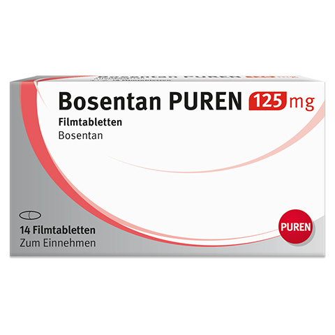 BOSENTAN PUREN 125 mg Filmtabletten 14 Stck
