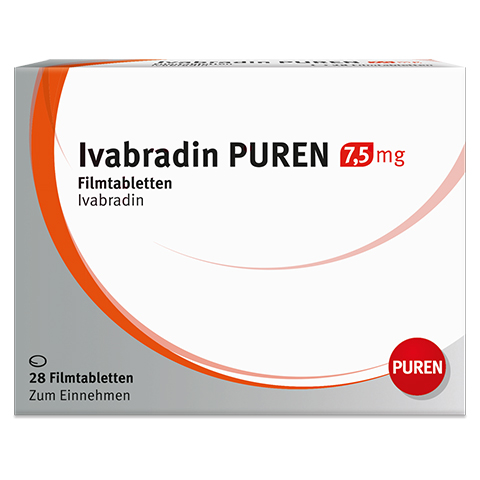 IVABRADIN PUREN 7,5 mg Filmtabletten 28 Stck N1