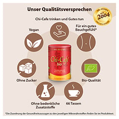 Chi-Cafe BIO Wellness Kaffee Guarana cremig-mild vegan 400 Gramm - Info 2
