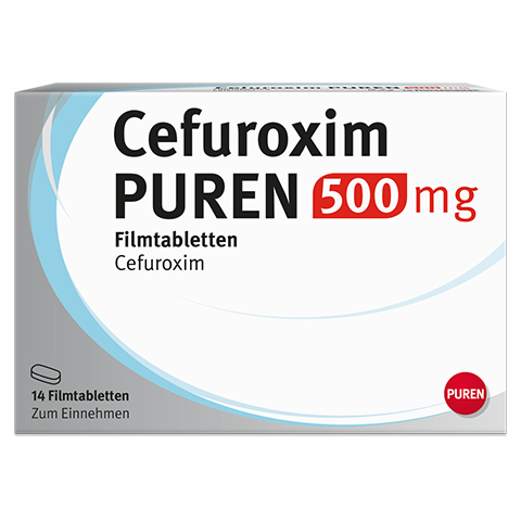 Cefuroxim PUREN 500mg 14 Stck N1