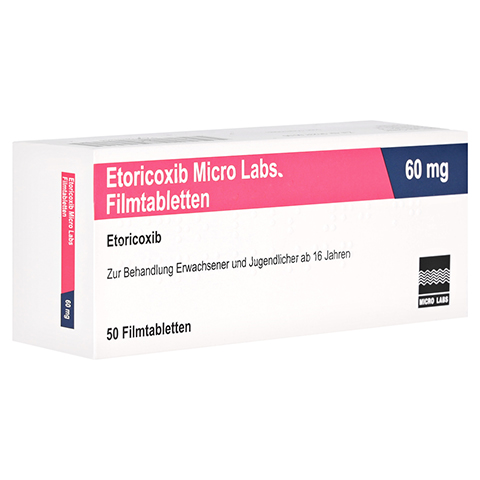 Etoricoxib Micro Labs 60mg 50 Stck N2