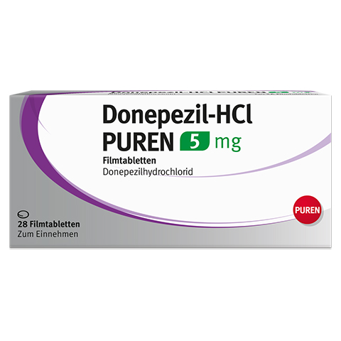 Donepezil-HCl PUREN 5mg 28 Stck N1