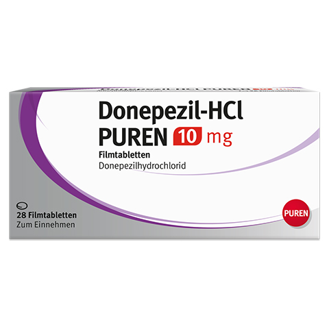 Donepezil-HCl PUREN 10mg 28 Stck N1