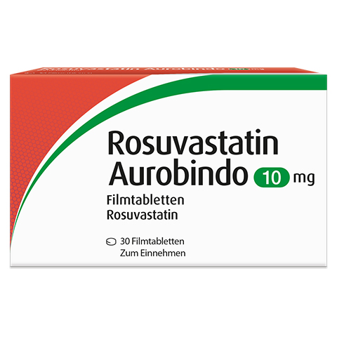 Rosuvastatin Aurobindo 10mg 30 Stck N1