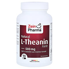 L-THEANIN Natural Forte 500 mg Kapseln ZeinPharma 90 Stück