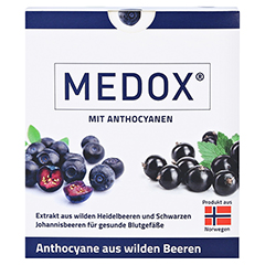 MEDOX Anthocyane aus wilden Beeren 30 Stück - Vorderseite