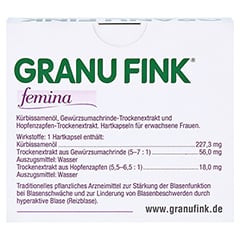 GRANU FINK femina 60 Stück - Rückseite