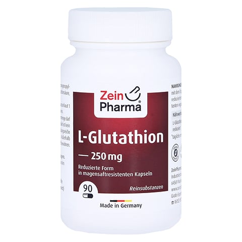 L-Glutathion Reduziert Kapseln 250 mg 90 Stck