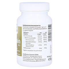 Curcumin-Triplex3 500 mg/Kapsel 95% Curcumi + Bio Perin 90 Stück - Linke Seite