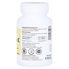 VITAMIN C 500 mg Kapseln 90 Stück - Linke Seite
