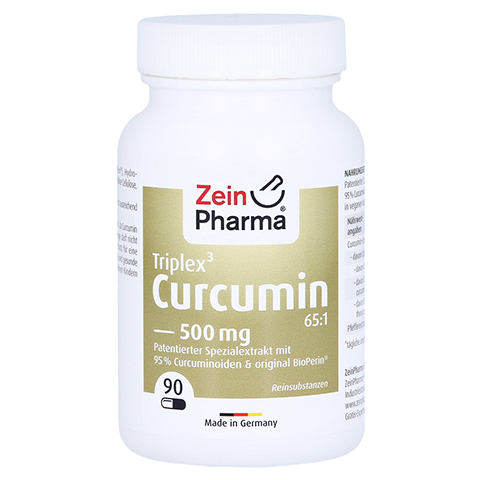Curcumin-Triplex3 500 mg/Kapsel 95% Curcumi + Bio Perin 90 Stück