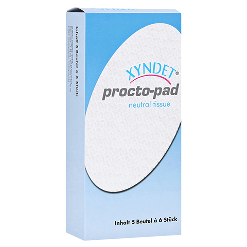 XYNDET Procto Pad Tissue 5x6 Stck