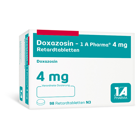 Doxazosin-1A Pharma 4mg 98 Stck N3