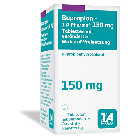 Bupropion-1A Pharma 150mg 90 Stck N3