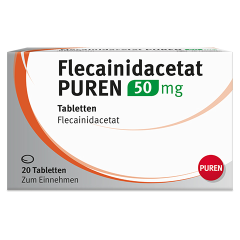 FLECAINIDACETAT PUREN 50 mg Tabletten 20 Stck N1