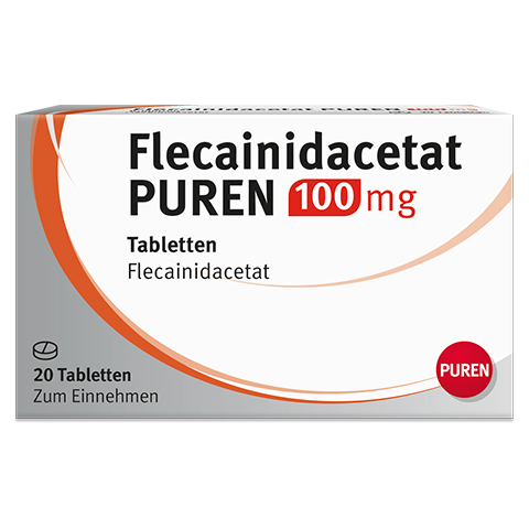 FLECAINIDACETAT PUREN 100 mg Tabletten 20 Stck N1