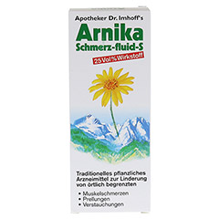 Apotheker Dr.Imhoffs Arnika Schmerz-fluid S 100 Milliliter - Vorderseite